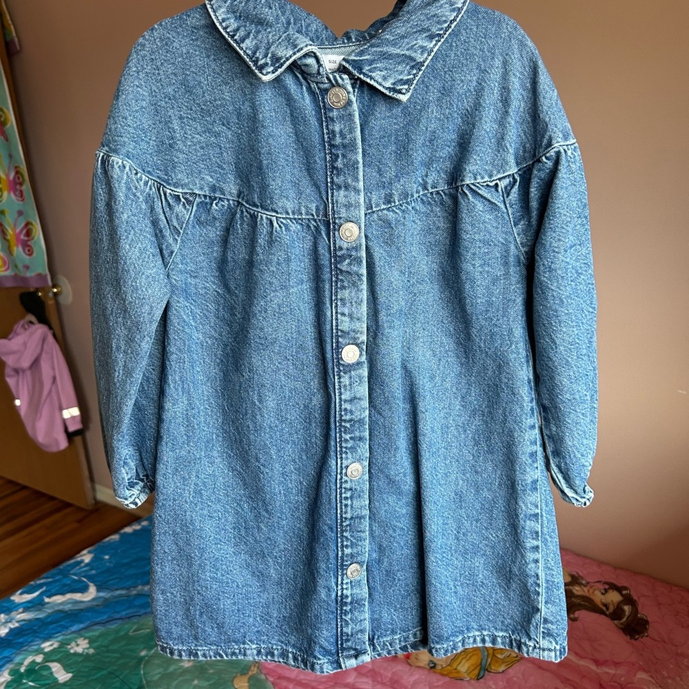 Zara Kids Denim Blue Jean Jacket
